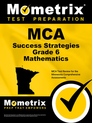 cover image of MCA Success Strategies Grade 6 Mathematics Study Guide